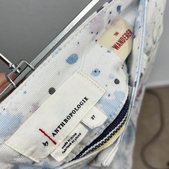 Anthropologie Wanderer Watercolor Cargo Pants size 27 - Picture 4 of 10